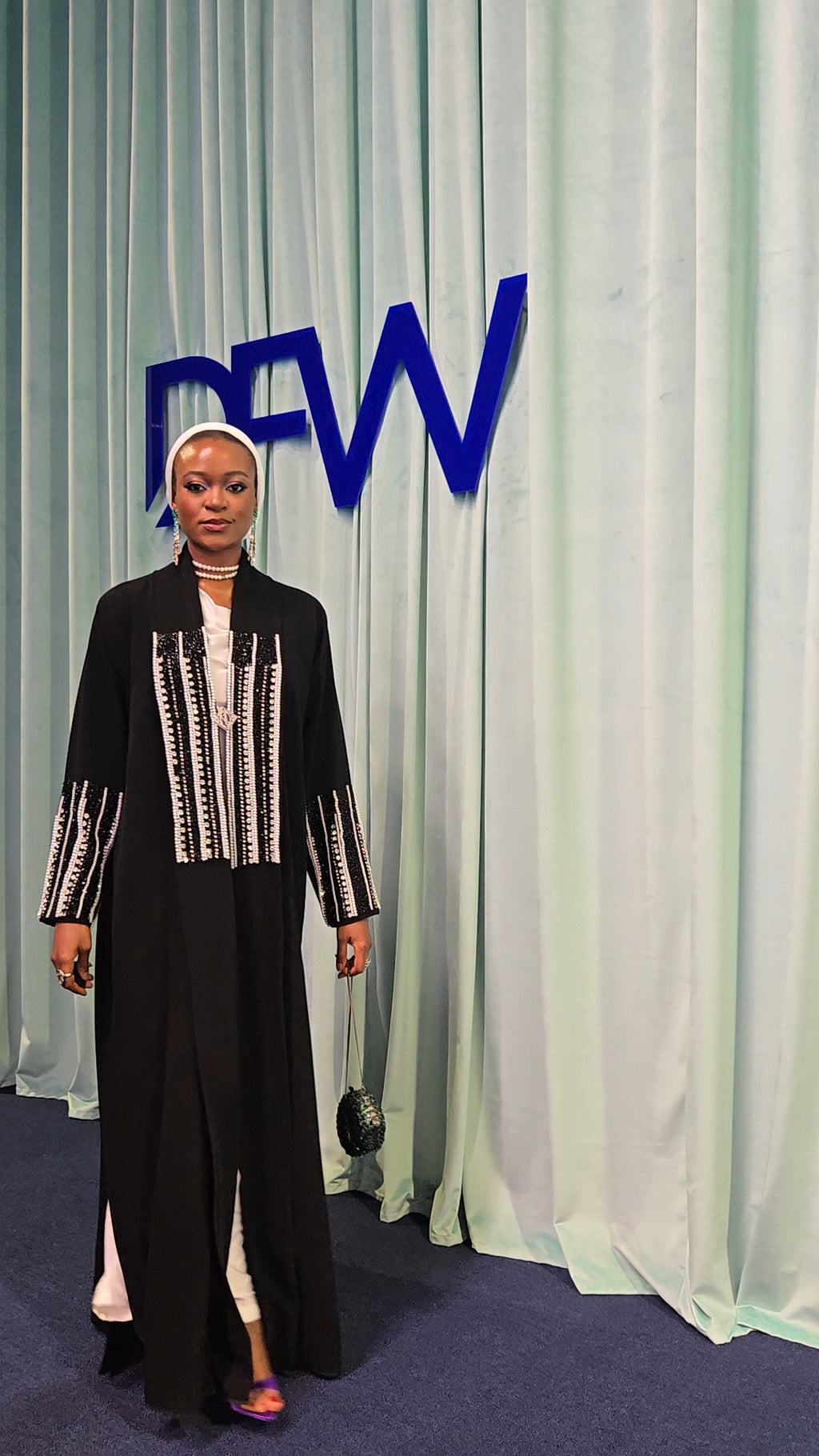 Hajar Pearl Abaya Set