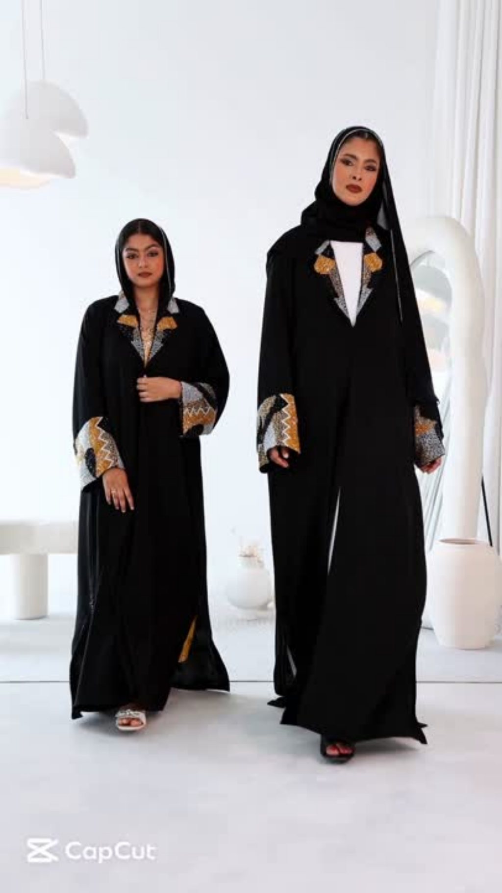 Nur Abaya Collar Set