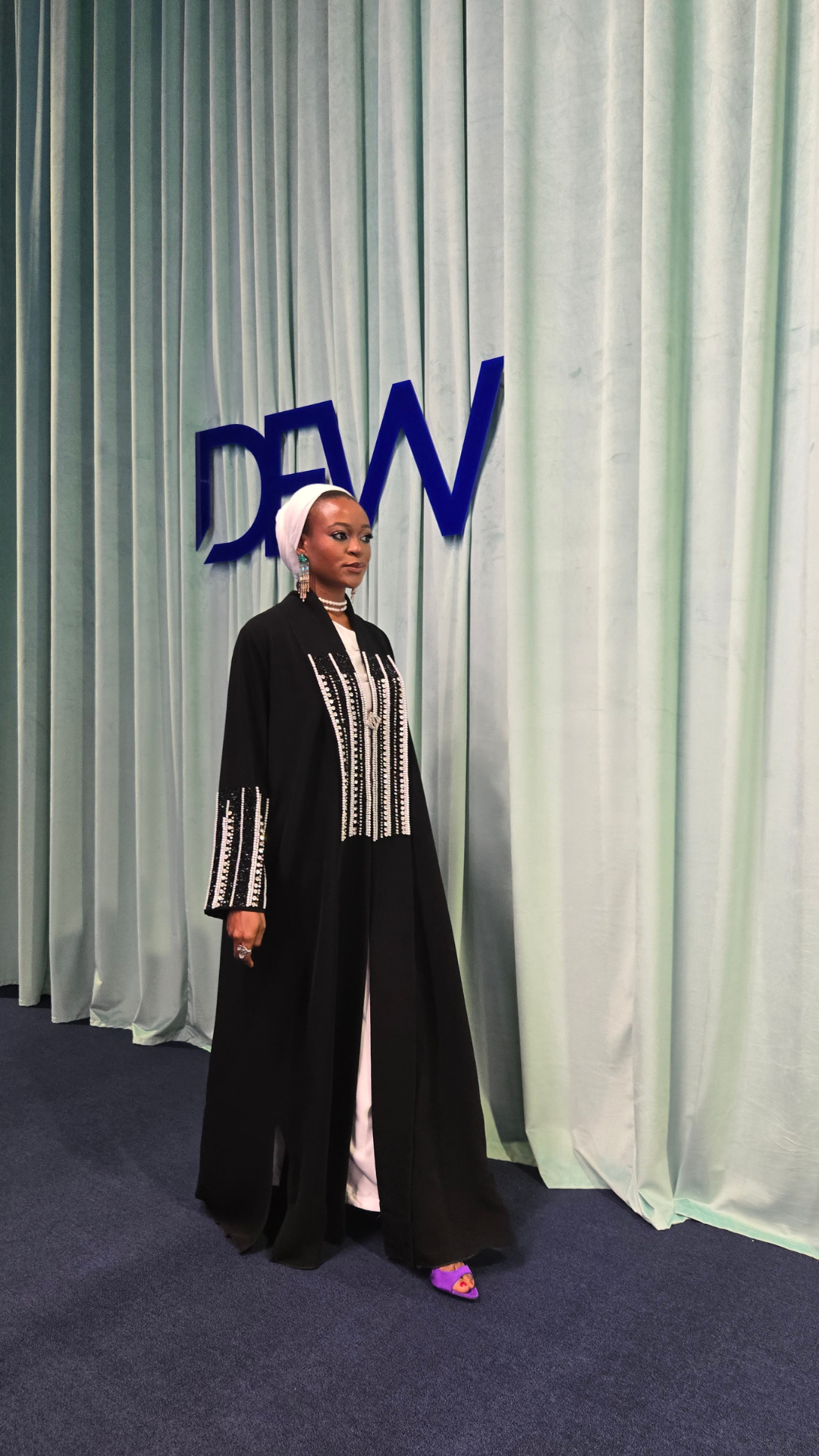 Hajar Pearl Abaya Set