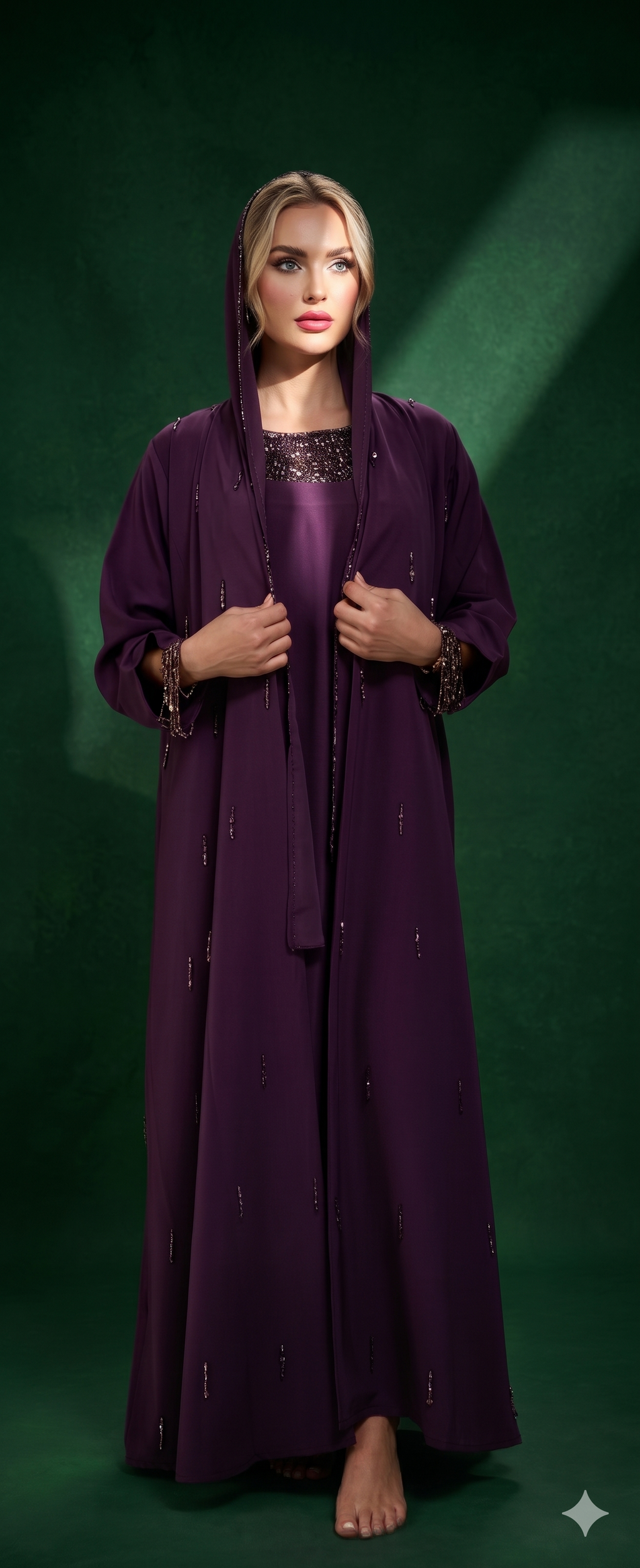 Huda Abaya Set