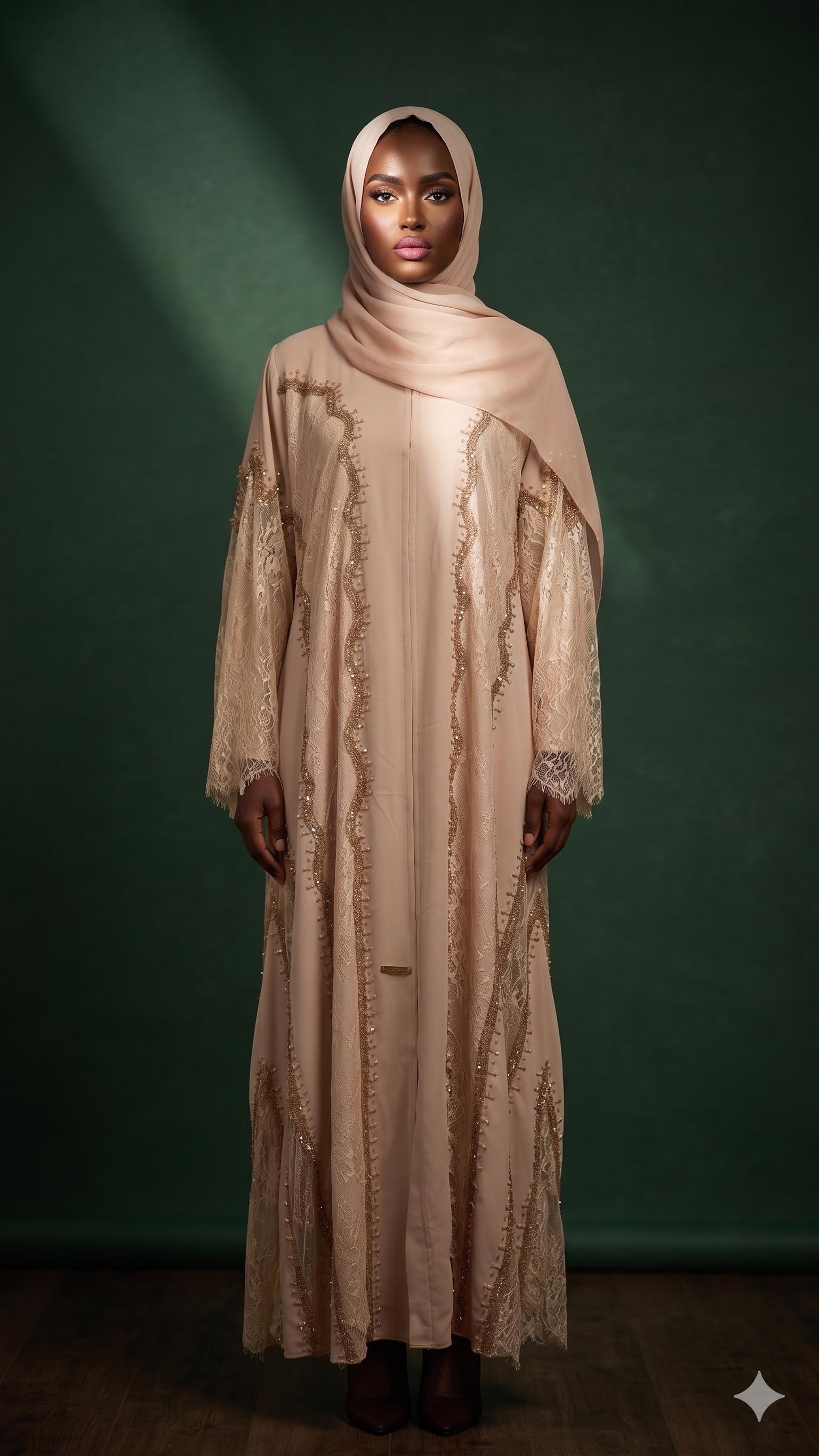 Yalwa Lace Abaya Set