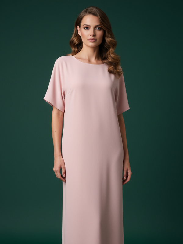 Inner slip dress short hand with Nada Abaya fabric.