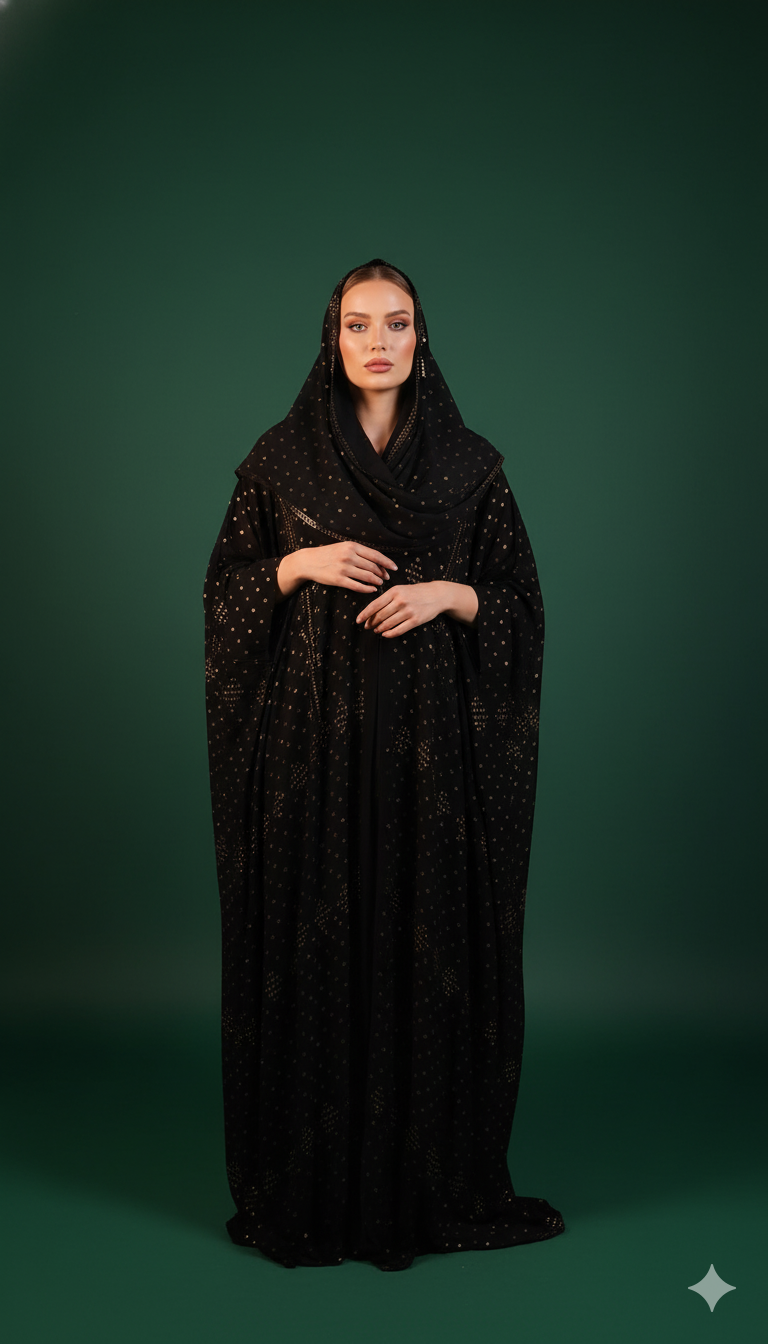 Al kimba/Farasher Walimah/Nikkah Bridal Abaya Set