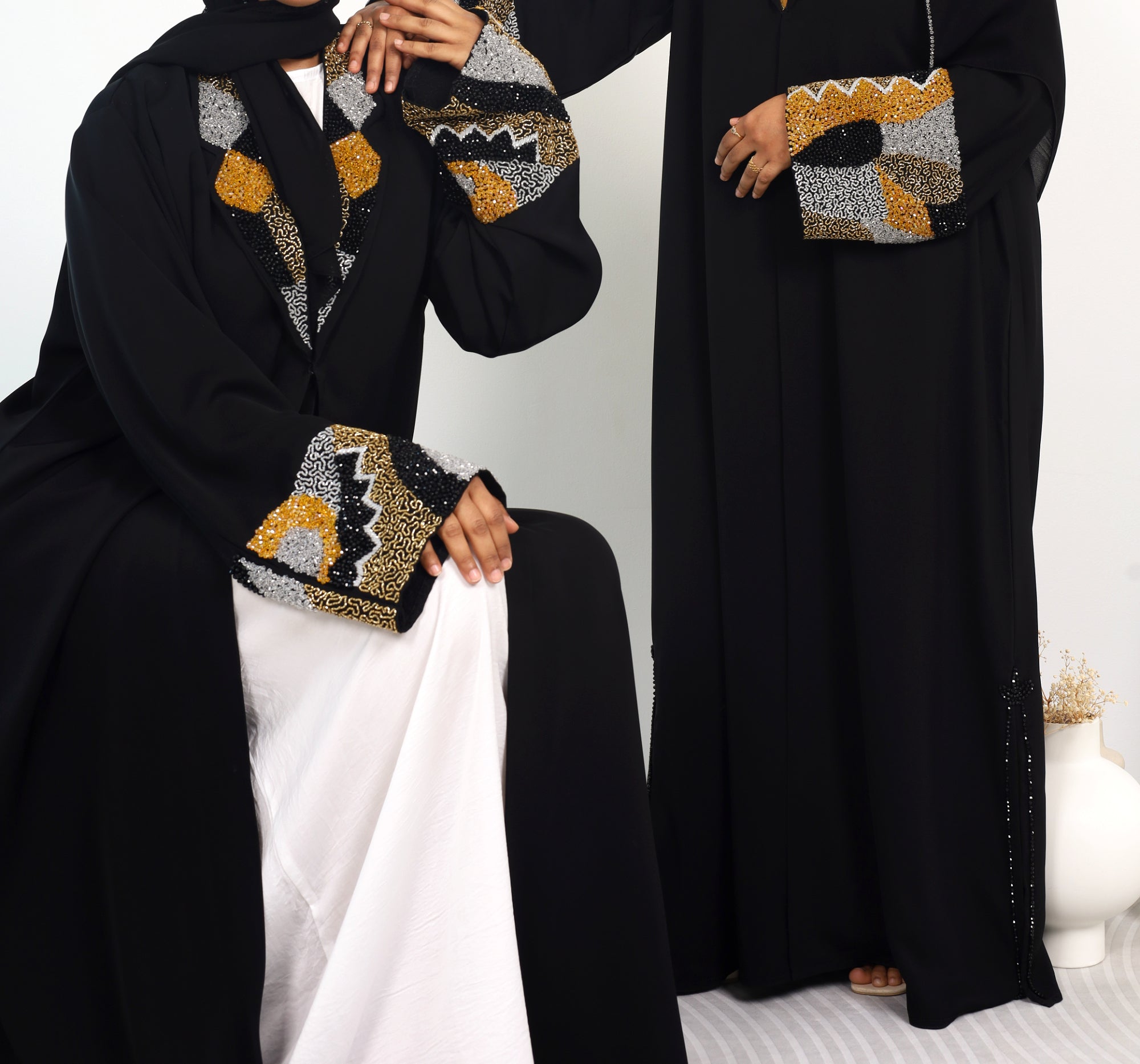 Nur Abaya Collar Set