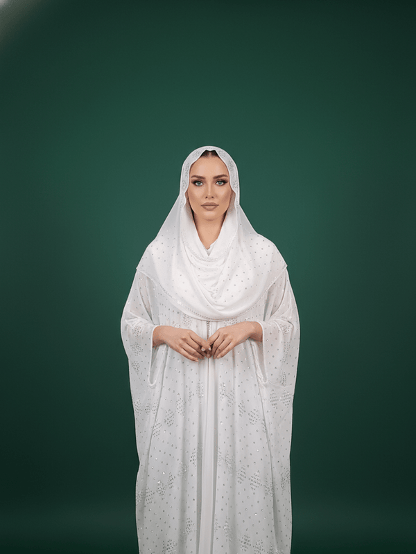 Al kimba/Farasher Walimah/Nikkah Bridal Abaya Set