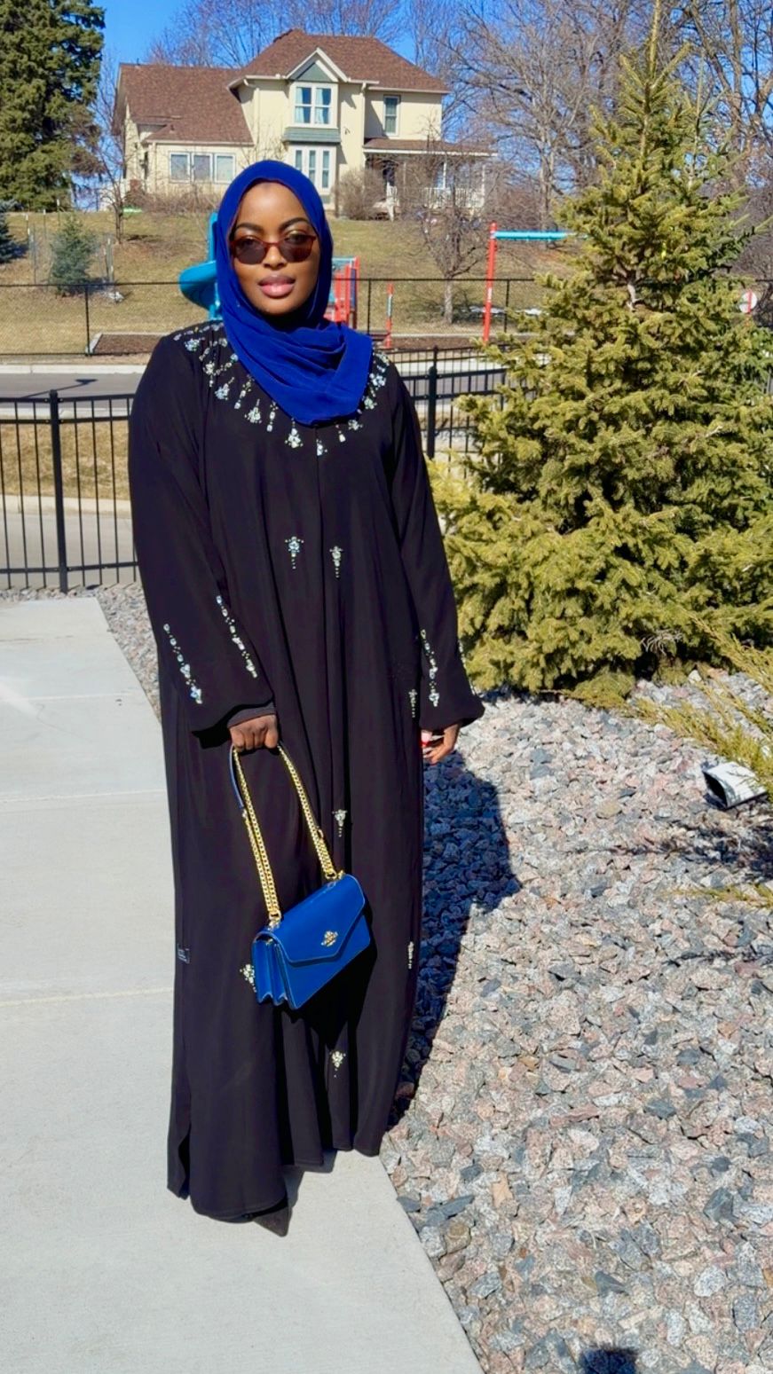 Laylat Luxury Abaya Set open abaya - MAISONASHSHIFA