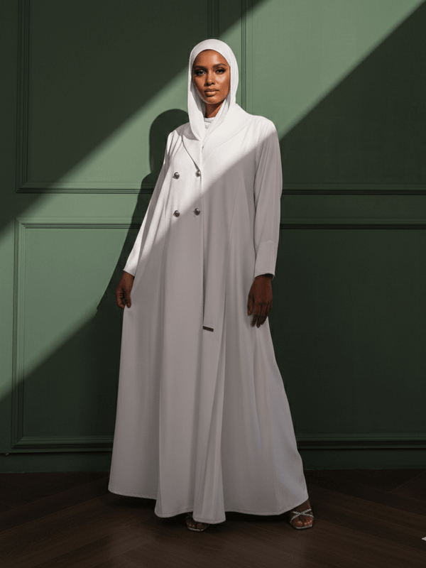 Loujain Collar Abaya Set