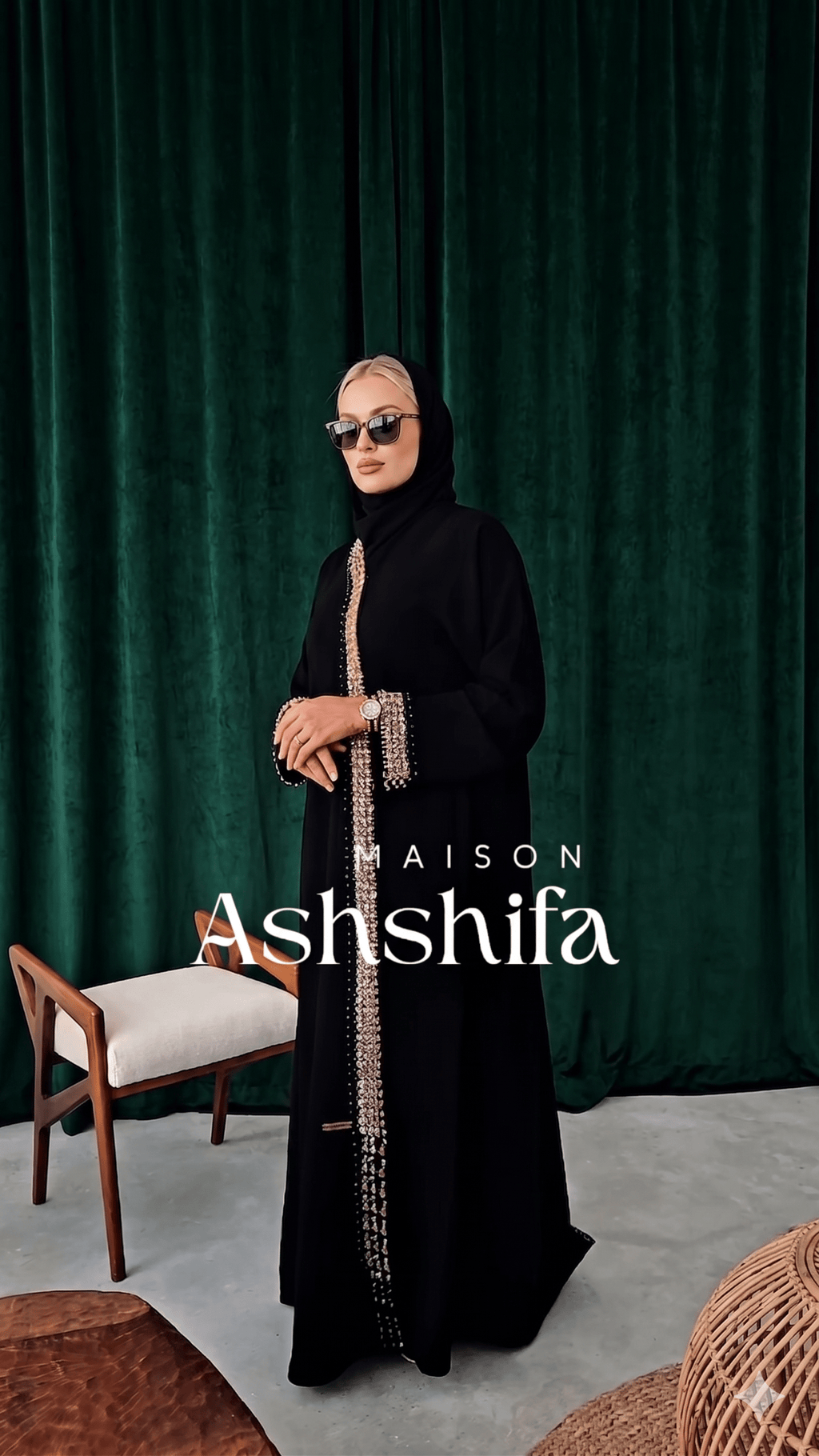 Mahra Abaya Set - MAISONASHSHIFA
