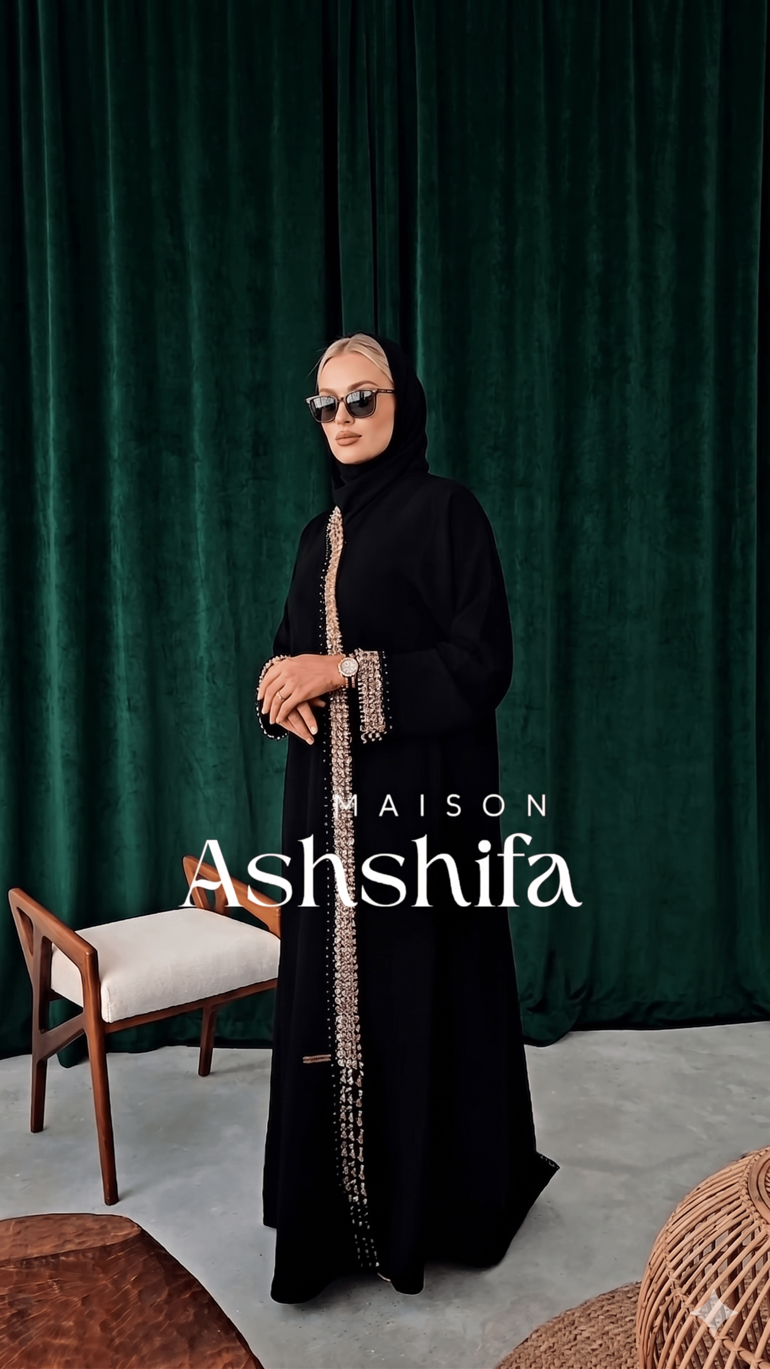Mahra Abaya Set - MAISONASHSHIFA