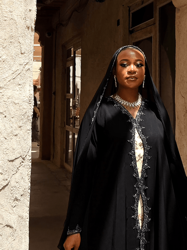 Malika Luxury Abaya Open Abaya