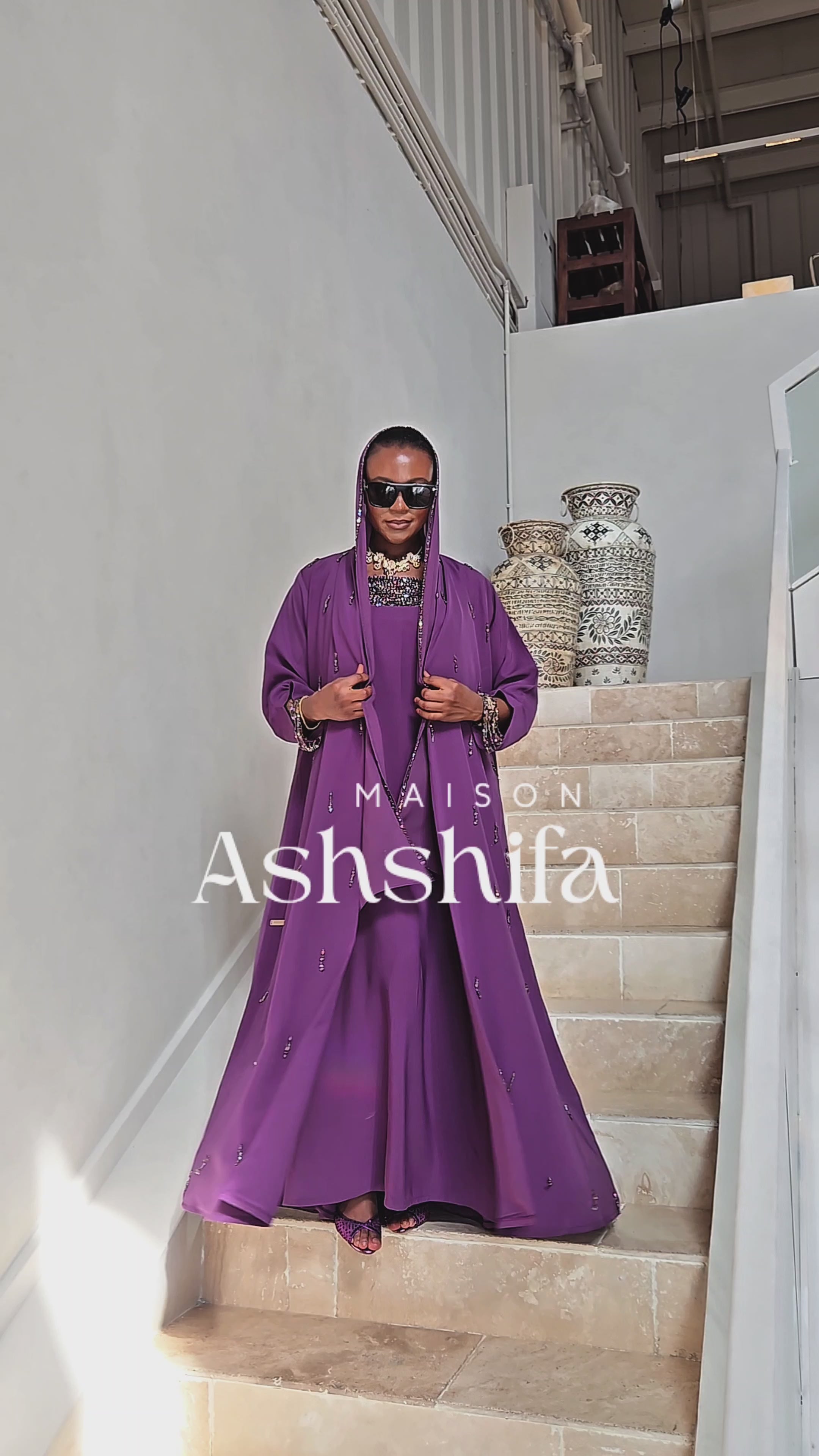 Huda Abaya Set