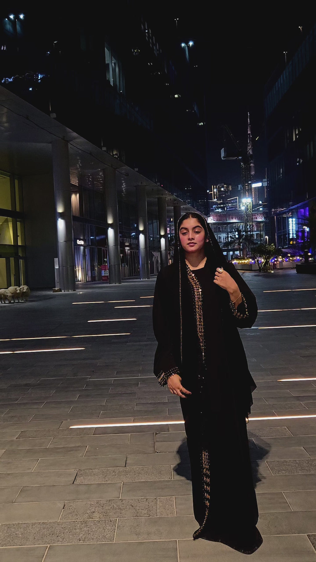 Mahra Luxury Abaya Set