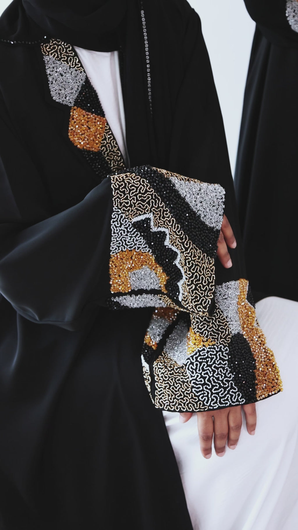 Nur Abaya Collar Set