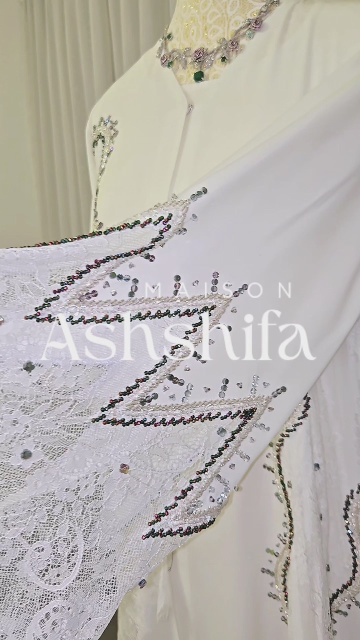 Yalwa Lace Abaya Set