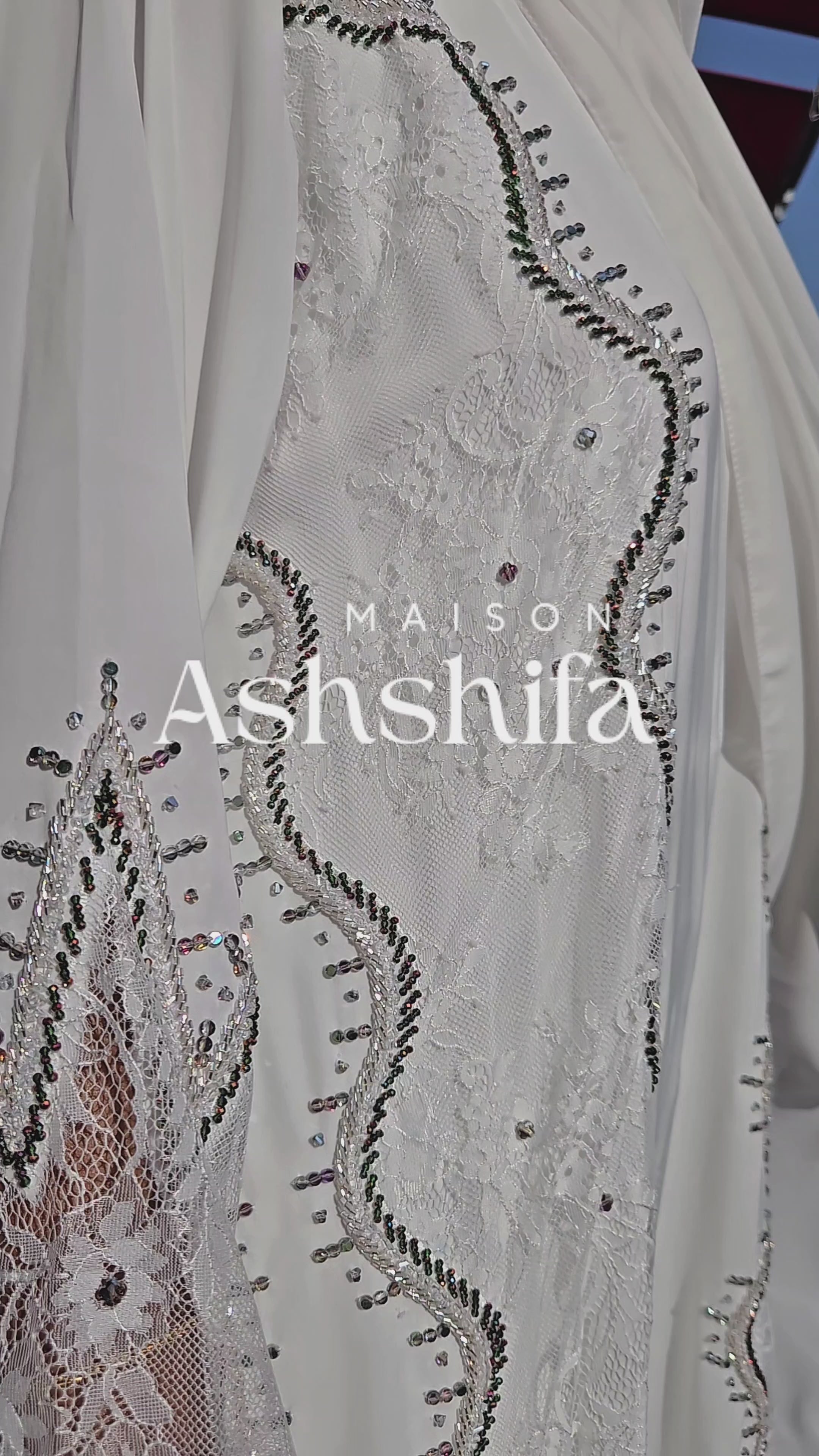Yalwa Lace Abaya Set