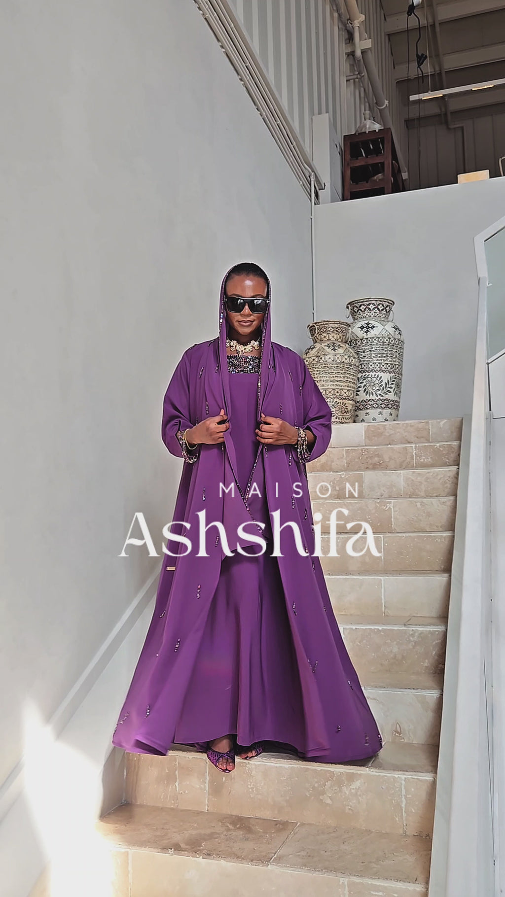 Huda Abaya Set