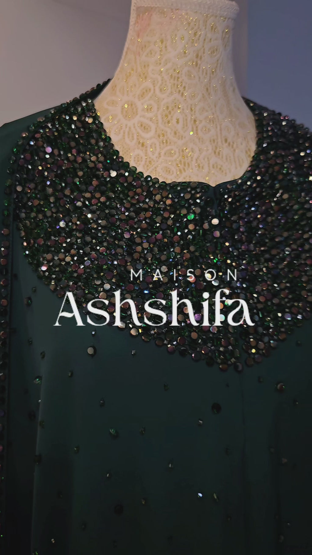 Dhahab Gold Abaya Set