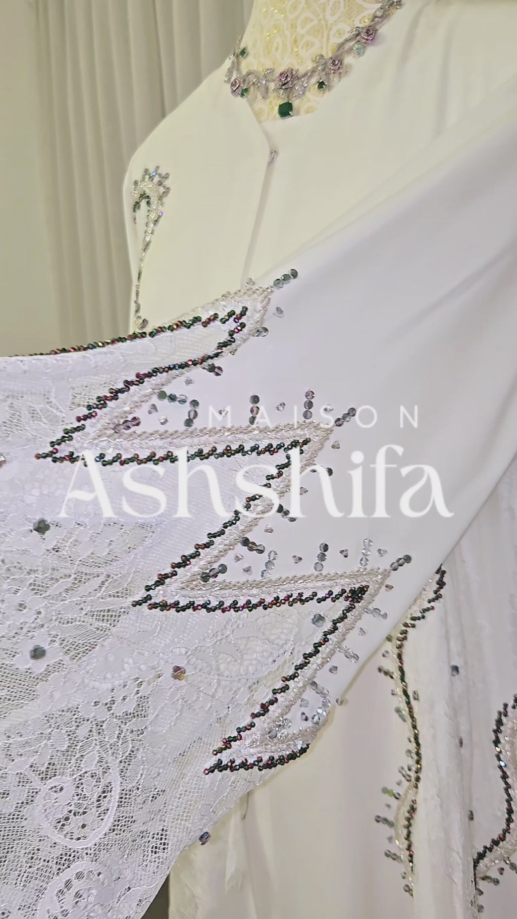 Yalwa Lace Abaya Set