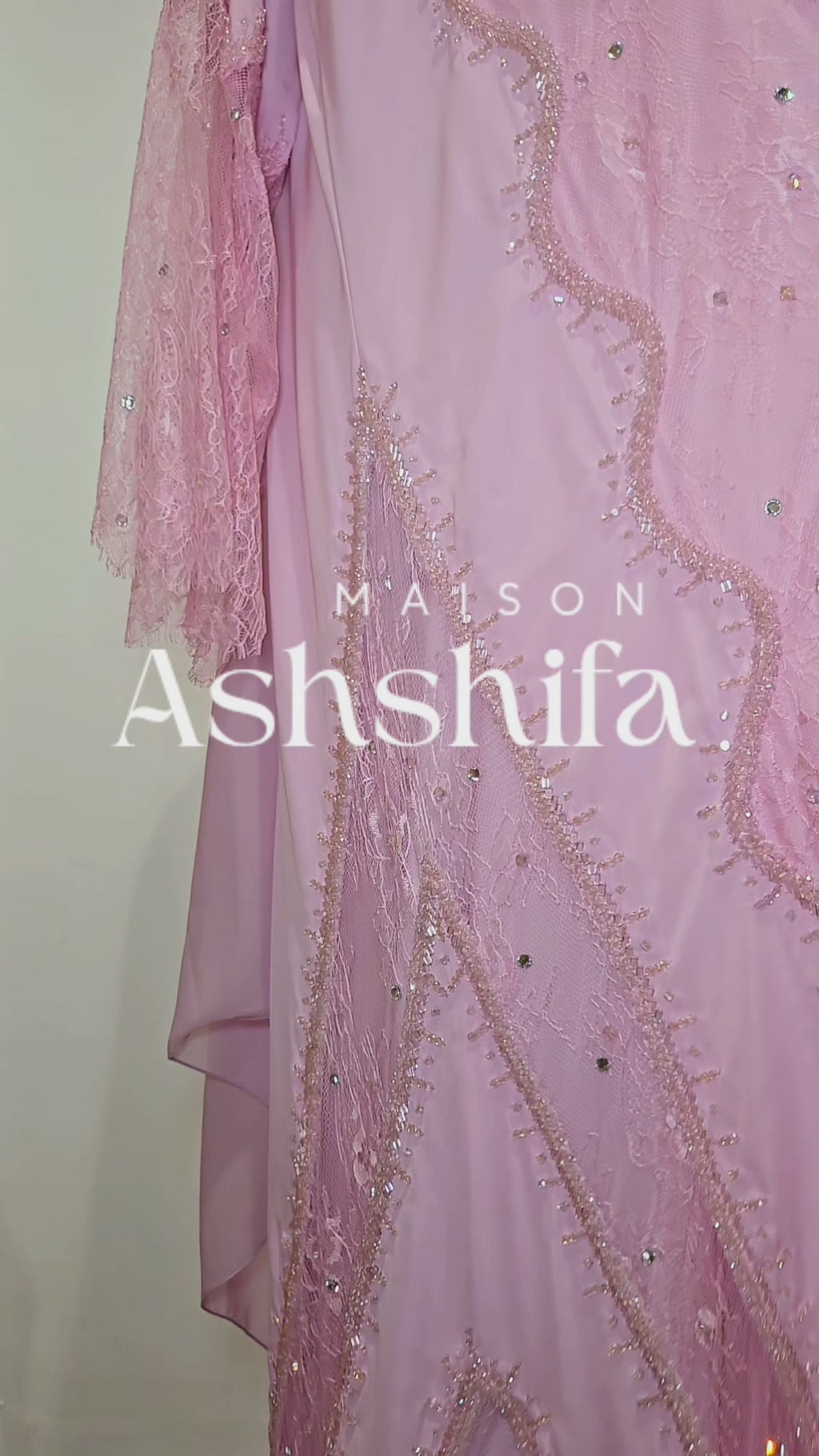 Yalwa Lace Abaya Set