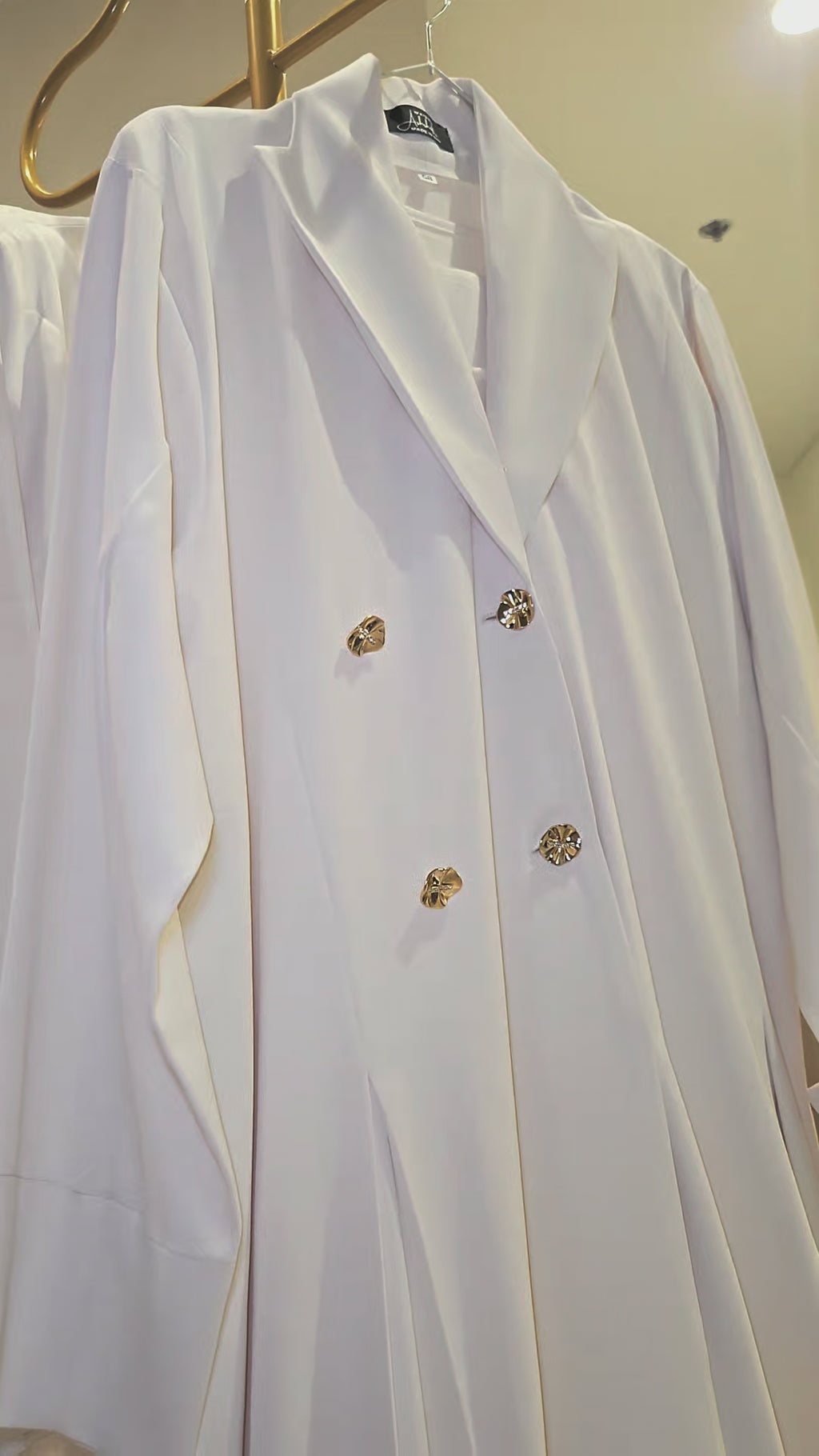 Loujain Collar Abaya Set