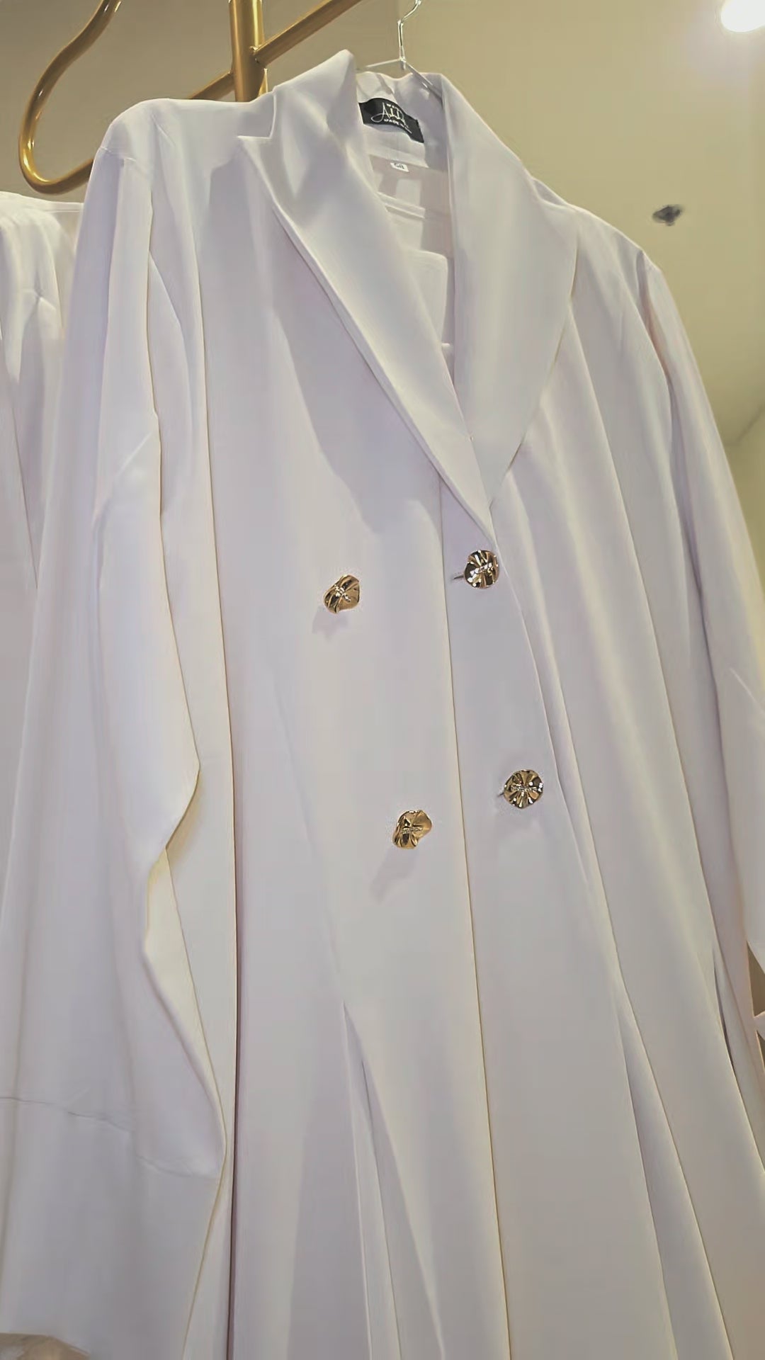 Loujain Collar Abaya Set