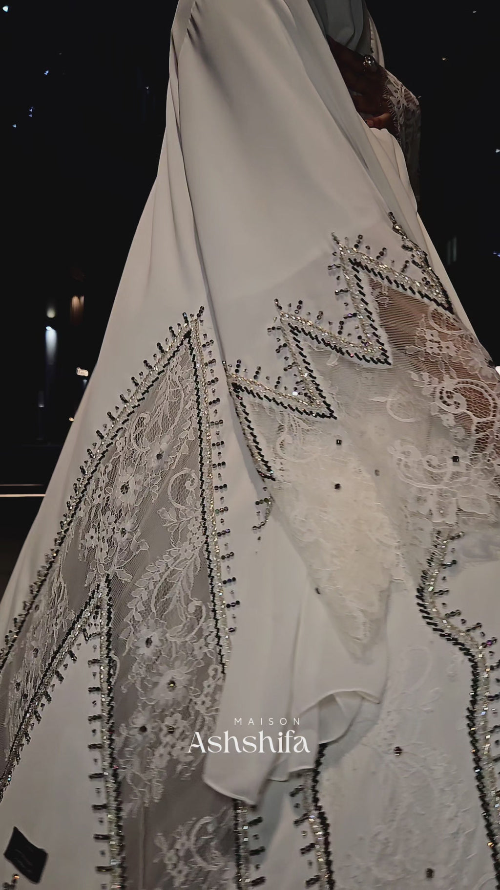 Yalwa Luxury Lace Abaya Set