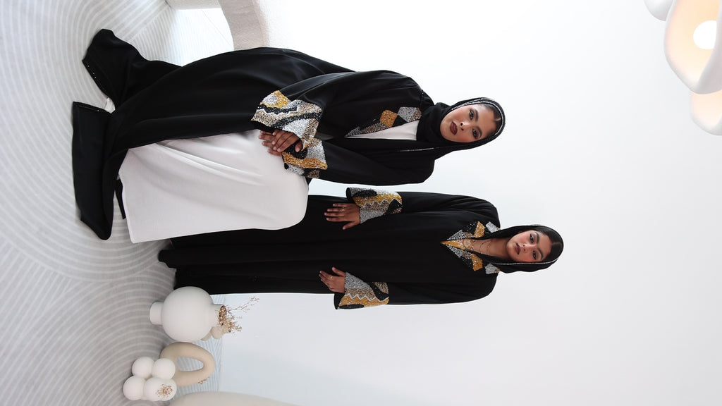 Nur Abaya Collar Set