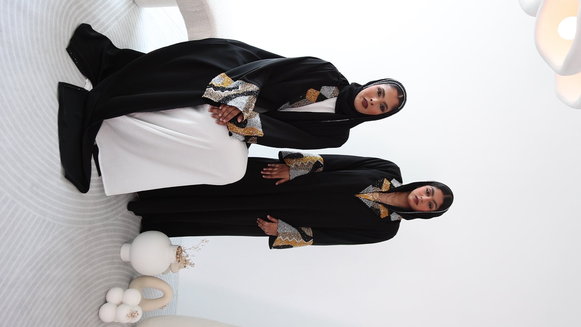 Nur Abaya Collar Set