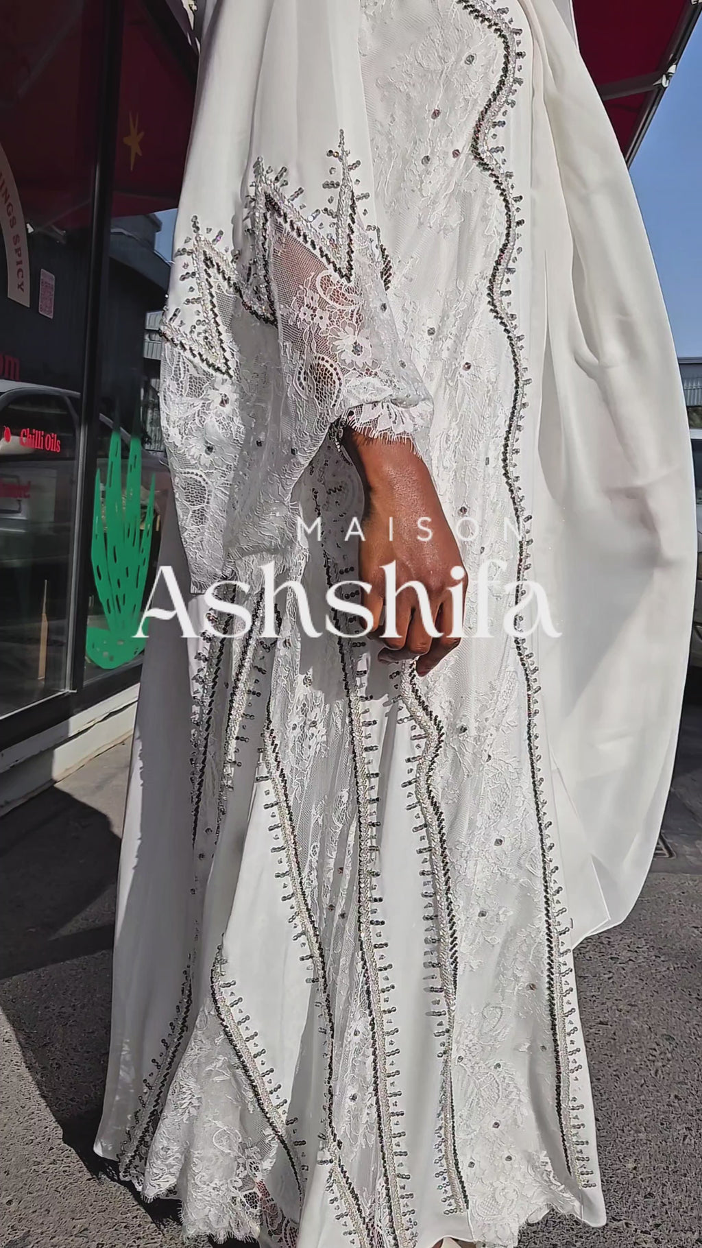 Yalwa Lace Abaya Set