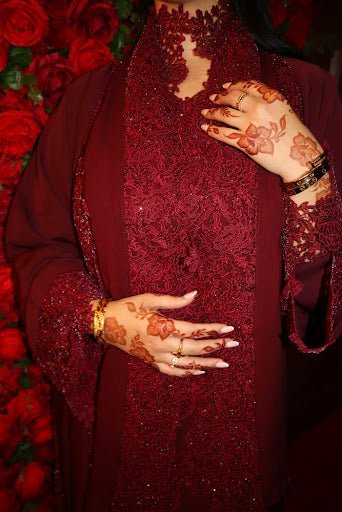 Queen Mother Lace Abaya Set - MAISONASHSHIFA