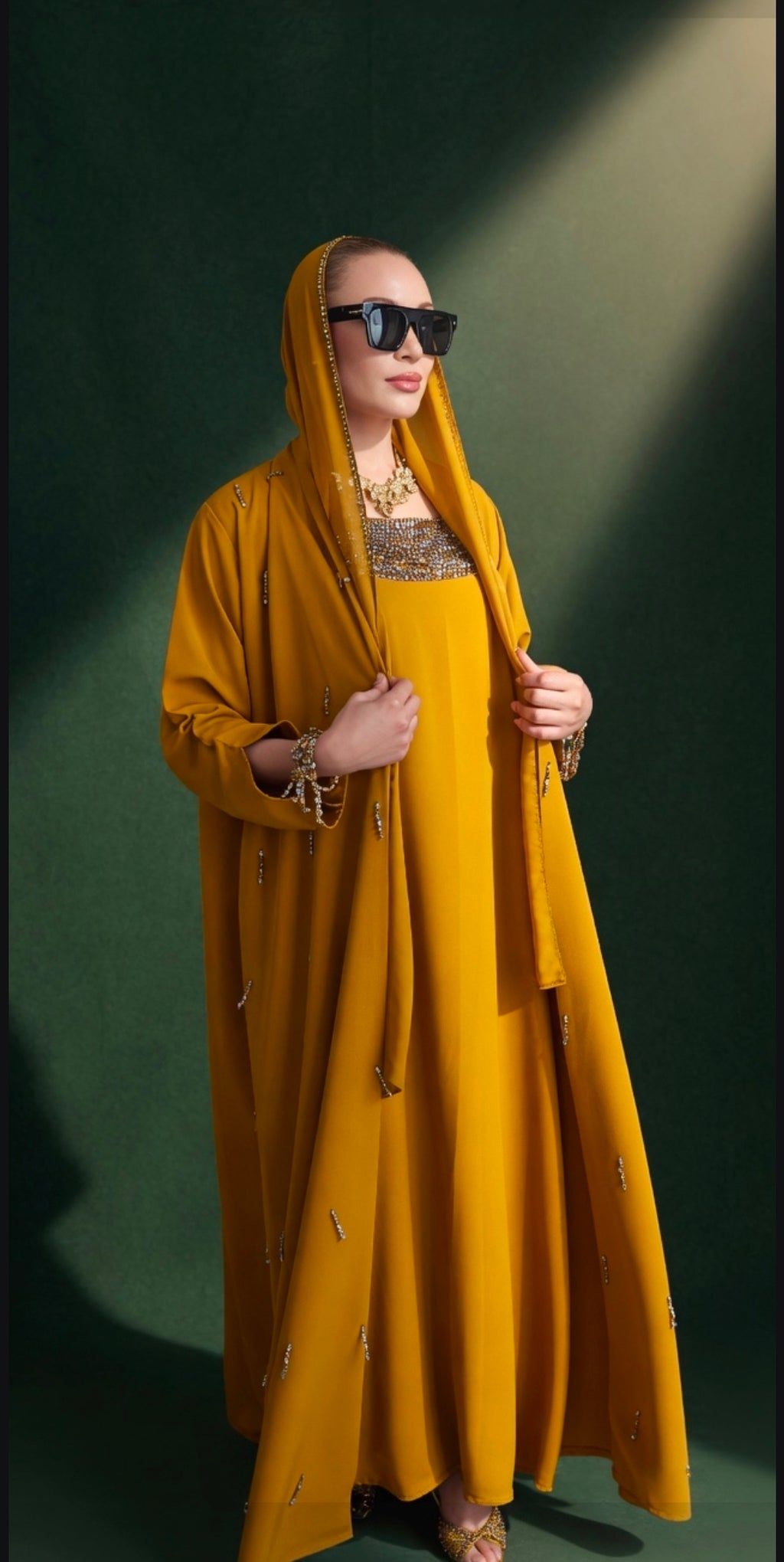 Huda Abaya Set