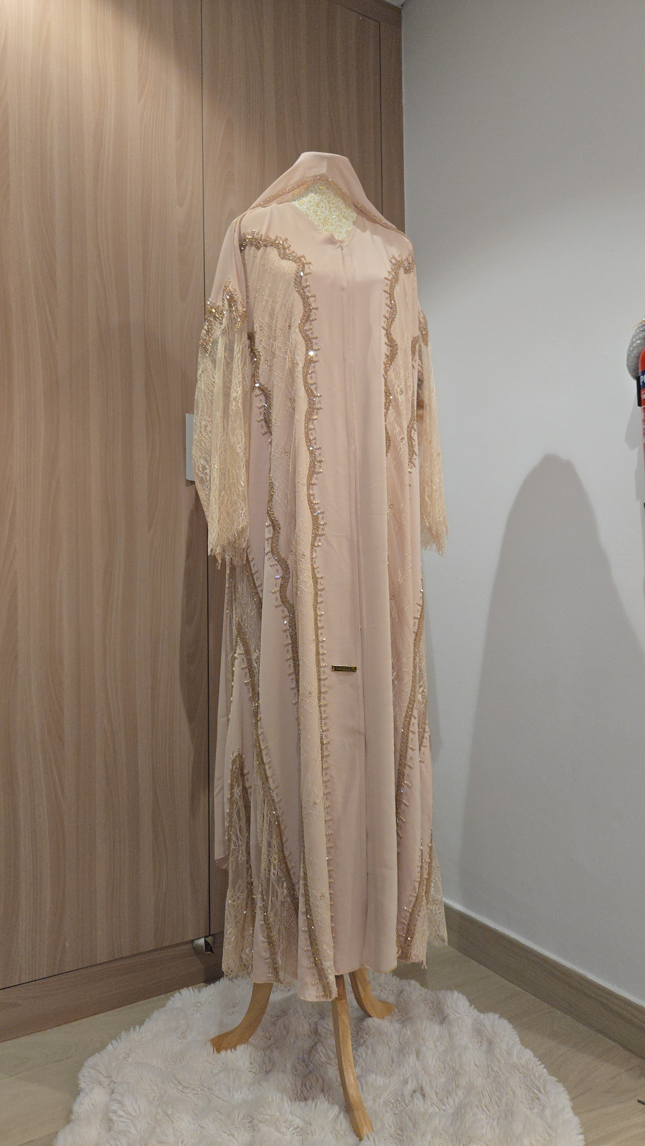 Yalwa Lace Abaya Set