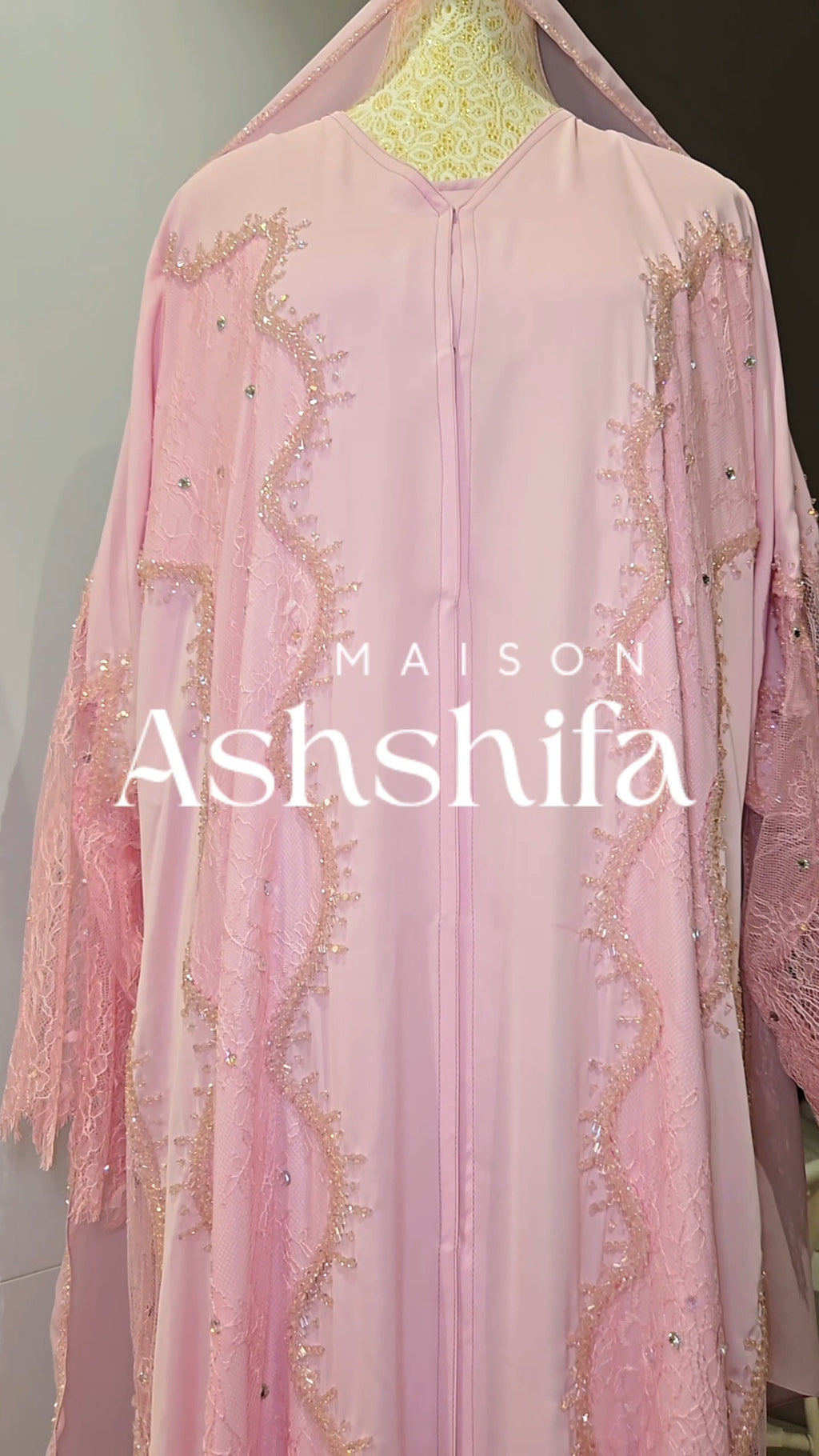 Yalwa Lace Abaya Set