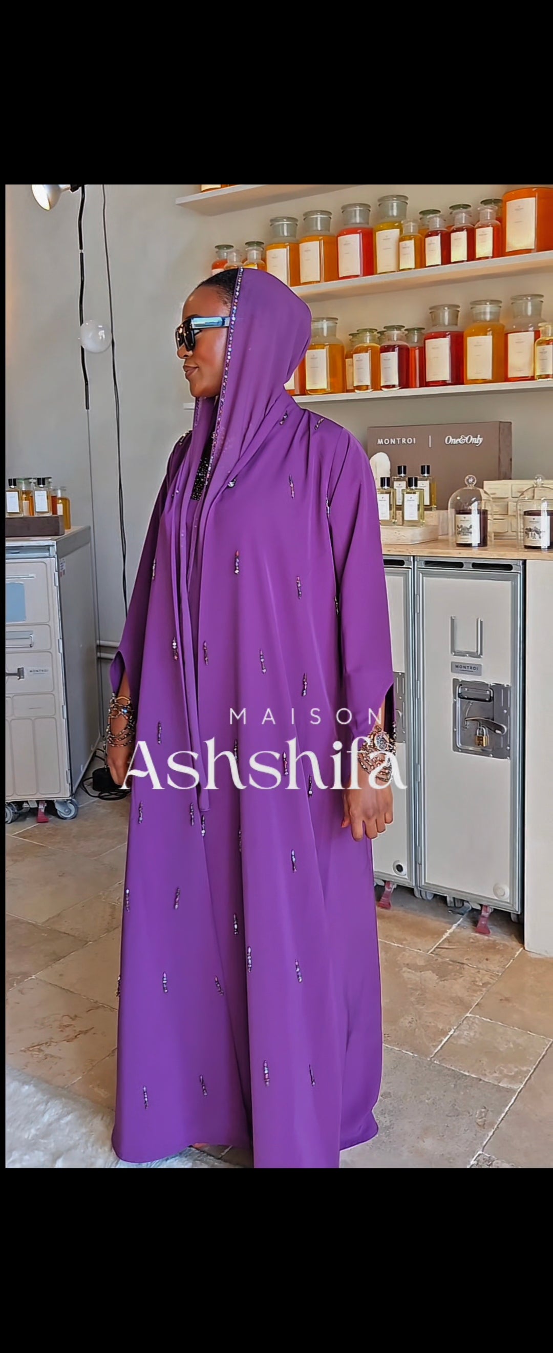 Huda Abaya Set