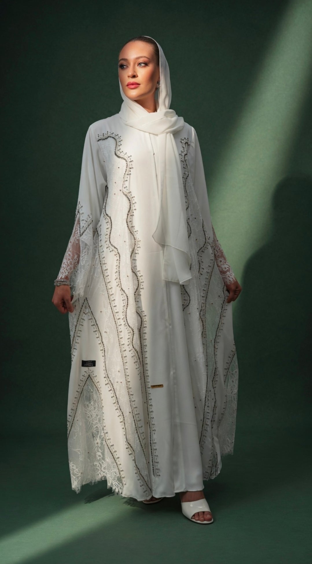 Yalwa Lace Abaya Set