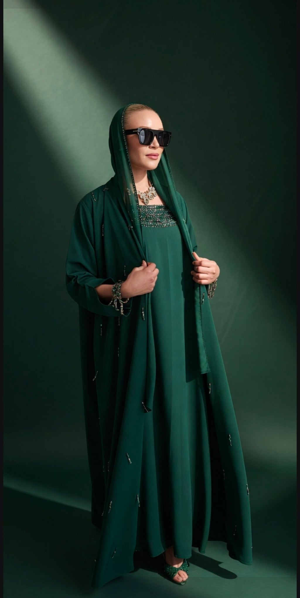 Huda Abaya Set