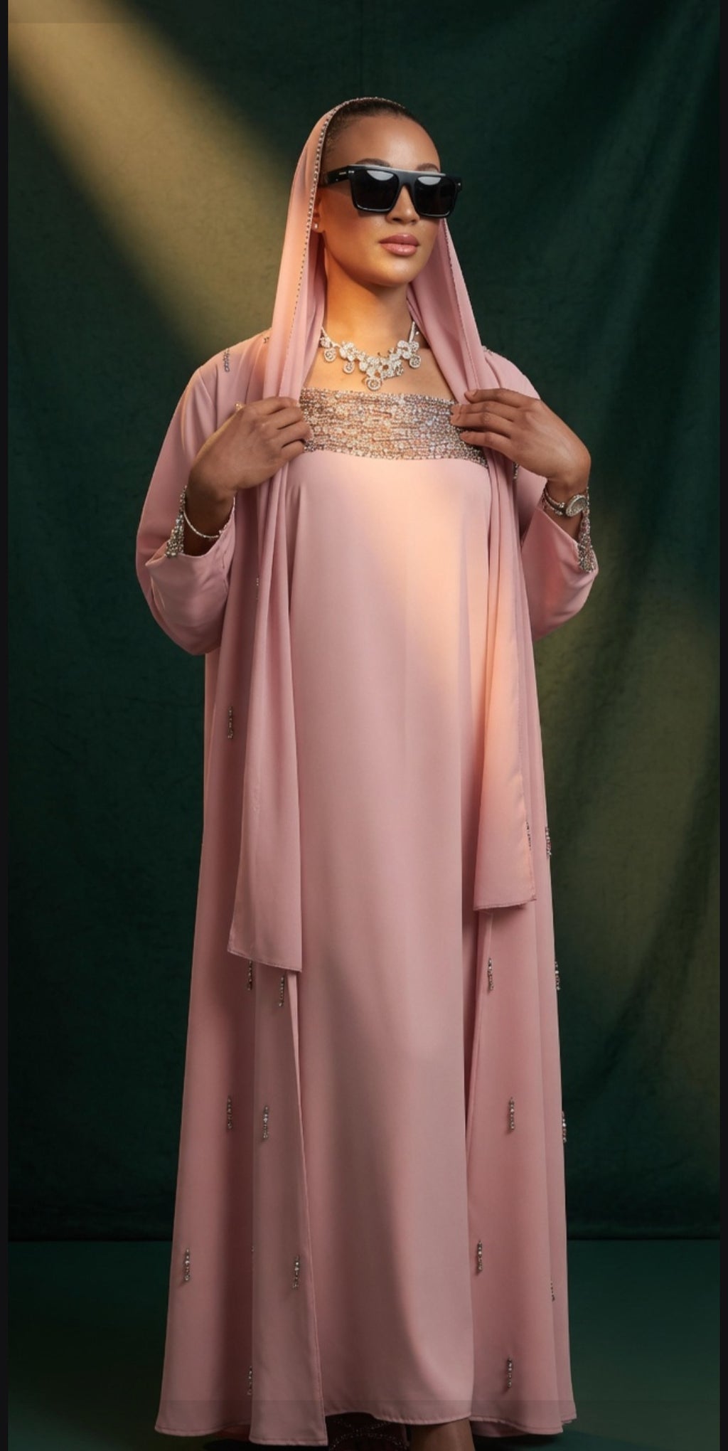 Huda Abaya Set