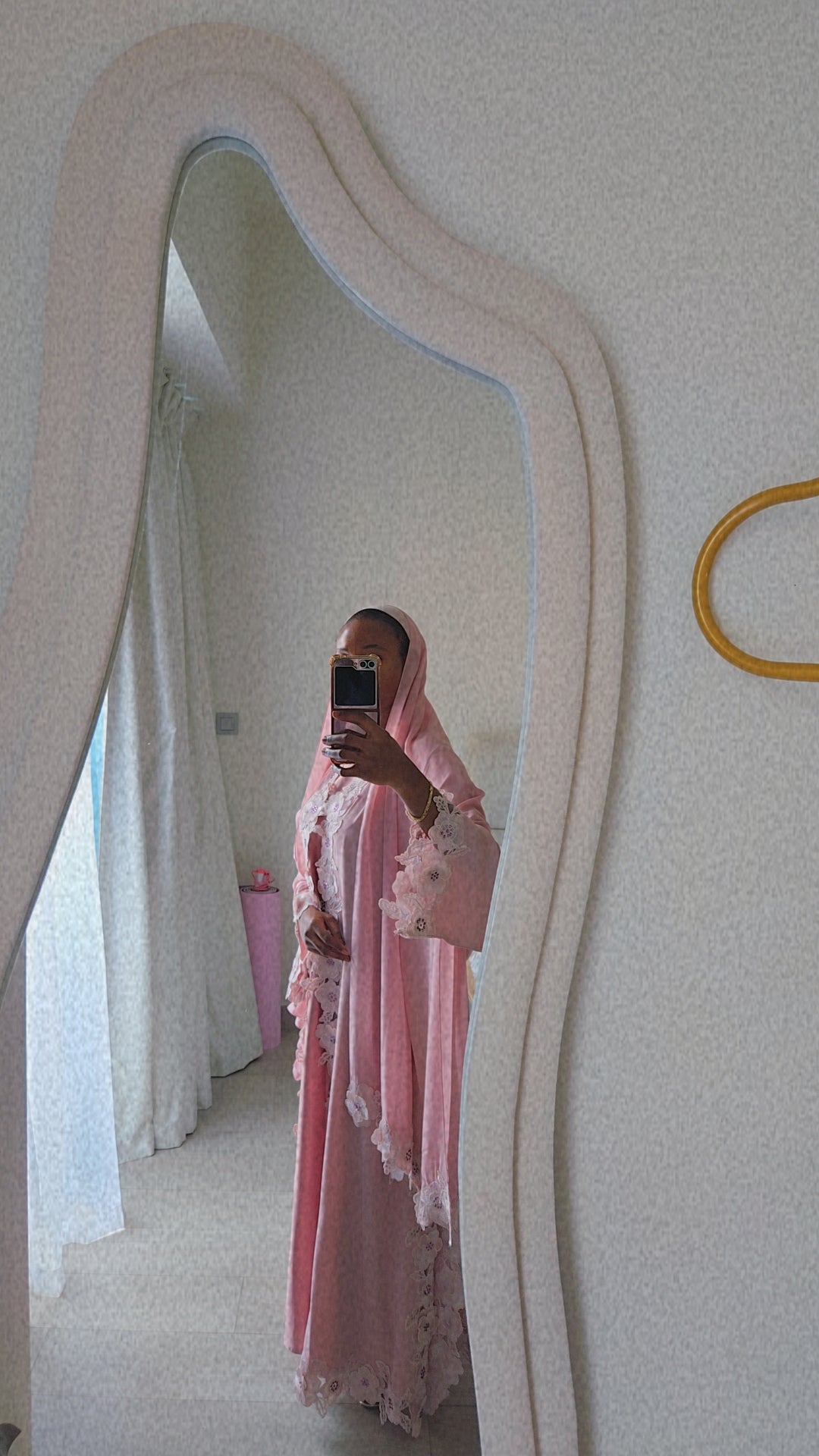 Nana Lace Abaya Set
