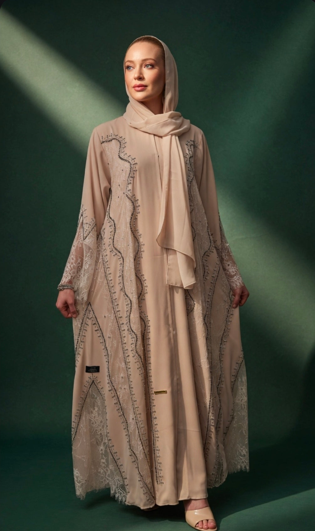 Yalwa Lace Abaya Set