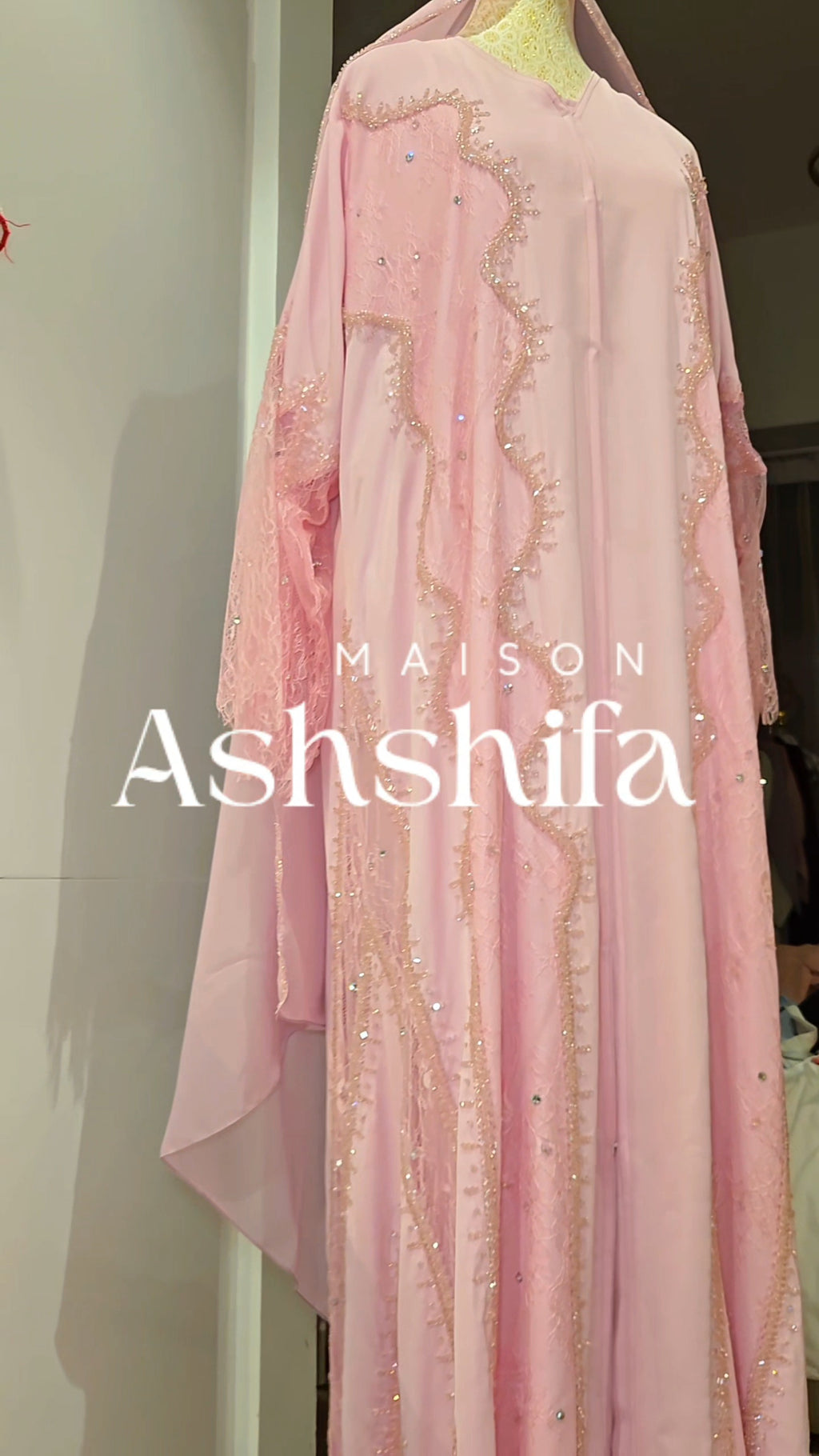 Yalwa Lace Abaya Set