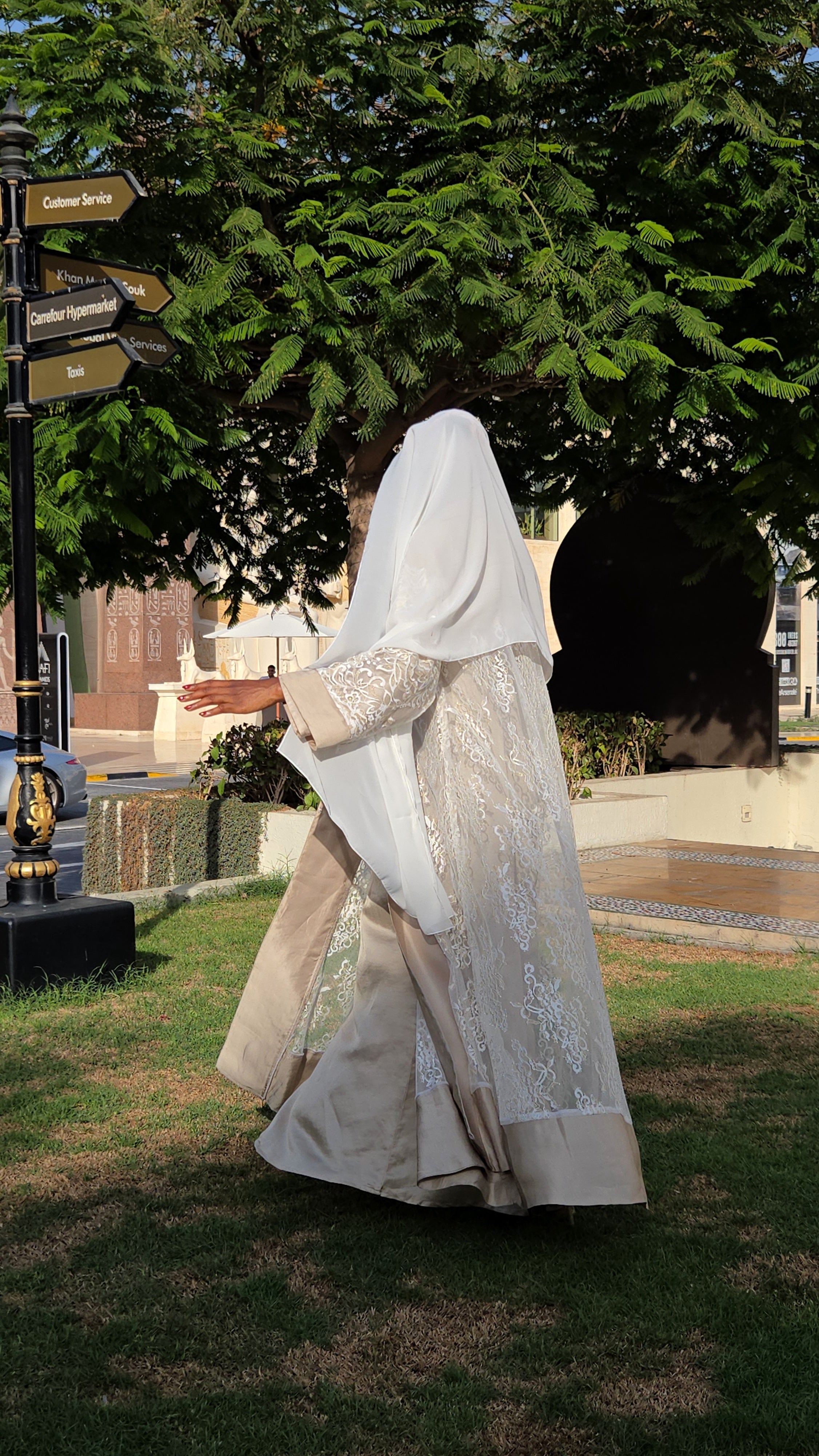 The Moza Bint Linen Abaya Set — SUNMER '26 - MAISONASHSHIFA