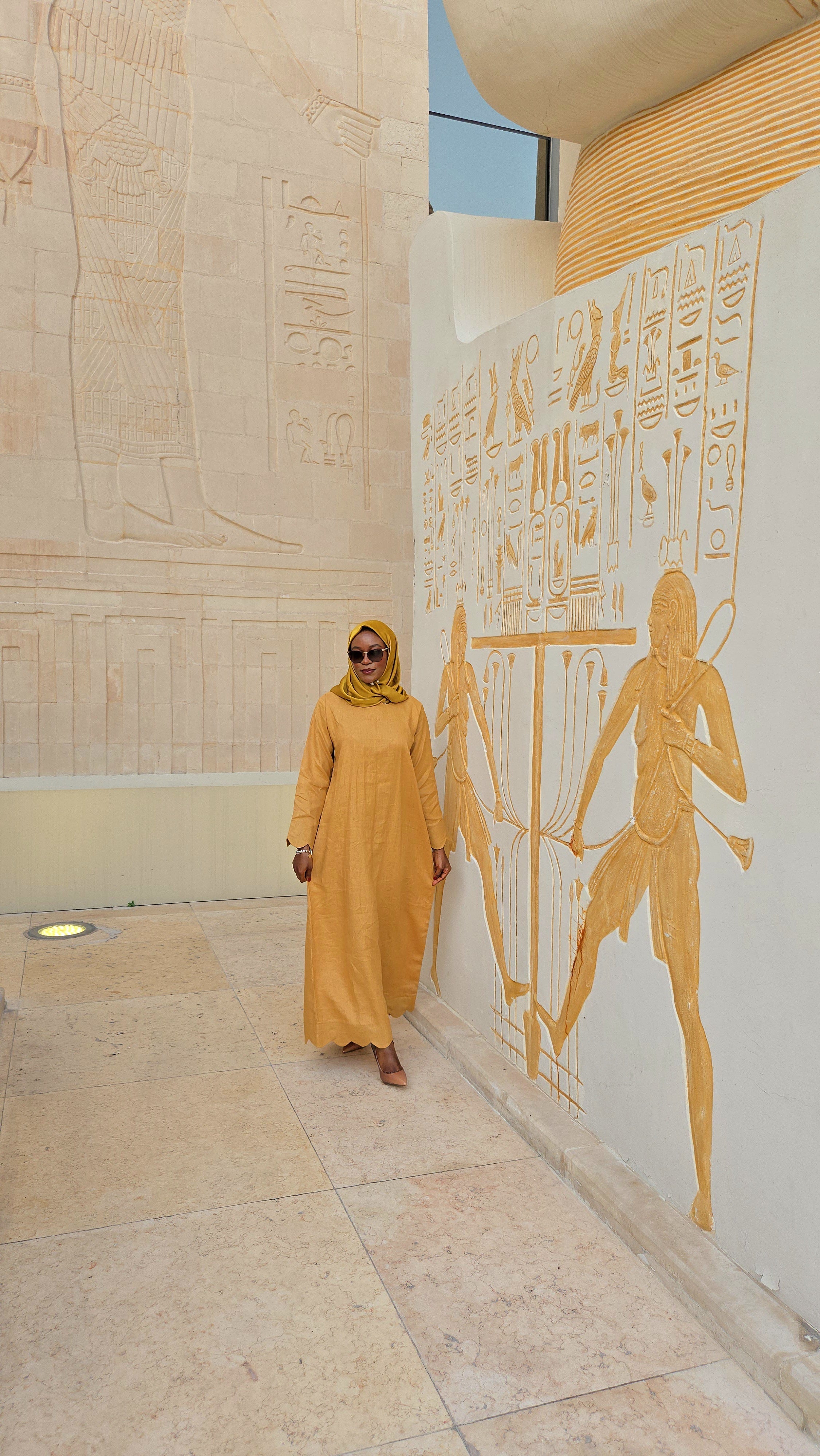 The SUNMER Linen Dress - MAISONASHSHIFA