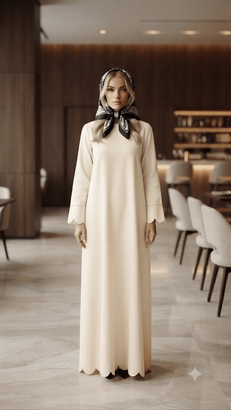 The SUNMER Linen Dress - Maison Ashshifa