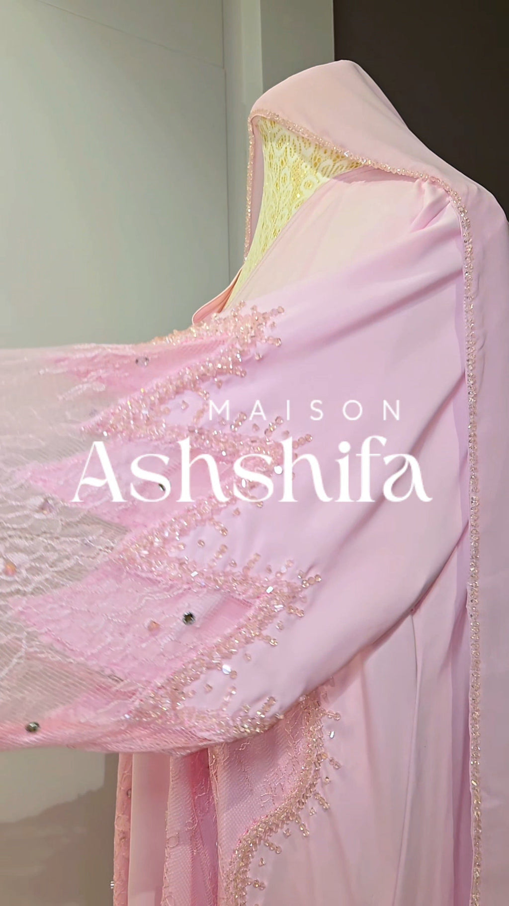 Yalwa Lace Abaya Set - MAISONASHSHIFA