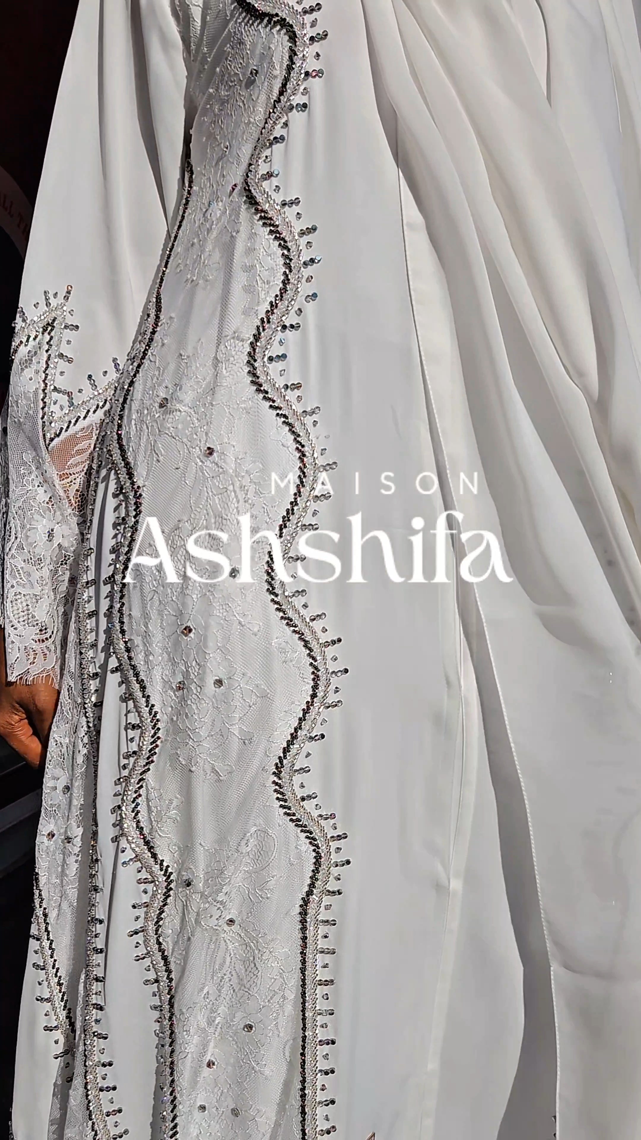 Yalwa Lace Abaya Set - MAISONASHSHIFA